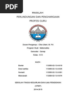 Download MAKALAH perlindungan dan penghargaan  gurudocx by Noviarti SN270717537 doc pdf