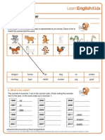 Yourturn Chinese New Year Worksheet