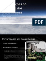 Ciências Naturais - 8º Ano - Perturbações No Equilíbrio Dos Ecossistemas