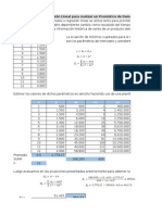 Pronosticos Regresión Lineal