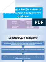Kaitan Organ Specific Autoimun Disease Dengan Goodpasture’s Syndrome