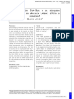 La Cooperación Sur-Sur y La Búsqueda de Autonomia en Am. Latina