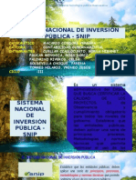 Sistema Nacional de Inversion Publica