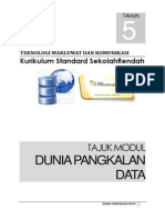 Modul Dunia Pengkalanan Data Tahun 5 BHG 1