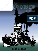 Firepower - Naval Gaming Rules 1900 To 1945 - Alienstar Publishing