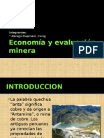 Economía y Evaluación Minera (Antamina)