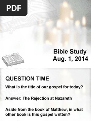 Bible Study