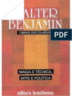 Magia e Tecnica Arte e Politica - Walter Benjamin