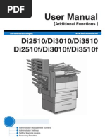 User Manual: Di2510/Di3010/Di3510 Di2510f/Di3010f/Di3510f