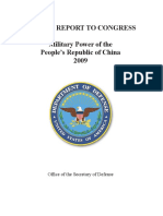 China Military Power Report 2009