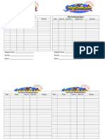 Daily Timekeeping Report Daily Timekeeping Report