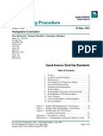 Radiographic Examination Procedure for Non-destructive Testing