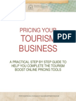 Costing and Pricing Your Tourism Business1