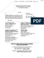 Haddad v. Indiana Pacers Et Al - Document No. 88