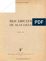 Bacalbasa - Bucurestii de Alta Data Vol 4