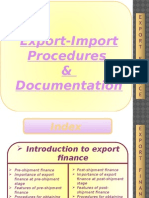 Export Import Process Documentation