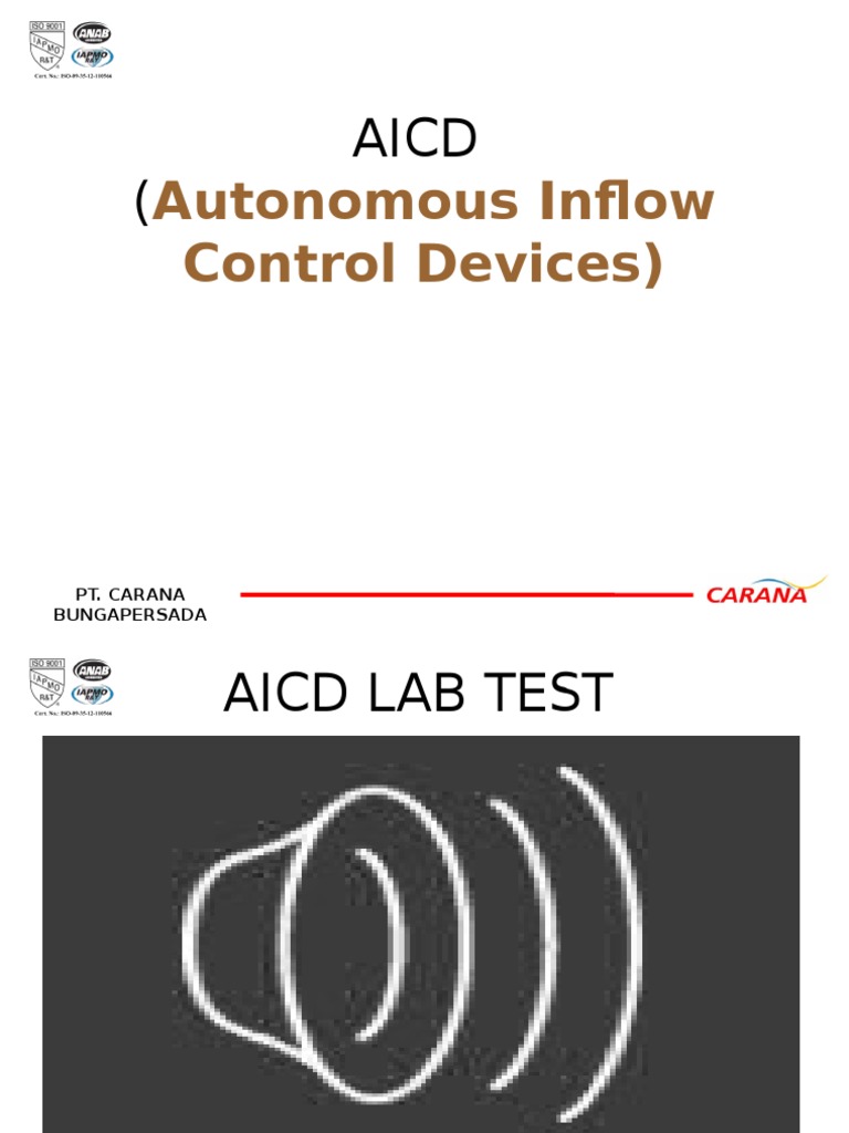 FloSure TR7 AICD Flow Control | PDF | Technology & Engineering