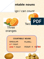 Countable Uncountable Nouns