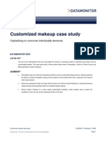 Cscm0215 Customized Makeup Case Study