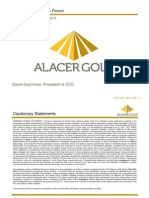 Au - Alacer Gold DQ Diggers Presentation FINAL