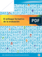 enfoque formativo de la evaluacion