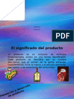 Marketing Significado de Producto