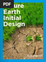 2013 - Future Earth Initial Design Report