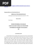 Download Makalah Kerajaan Mataram Islam by ririsaldila SN270803673 doc pdf