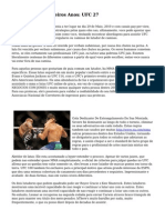 MMA&#039s Primeiros Anos: UFC 27