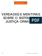 Verdades e Mentiras Justiça Criminal