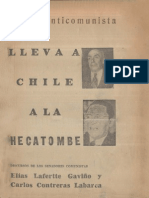 1948- La Ley Anticomunista.- Discursos de Lafertte y Contreras Labarca