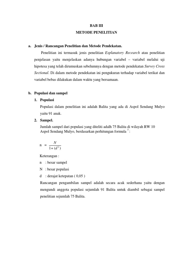 contoh definisi operasional