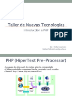 Introducción a PHP