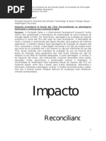 Impacto Econômico & Social das TICs