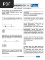 Lista de Exercícios: MRU e MRUV com Gabarito | PDF | Velocidade | Mecânica