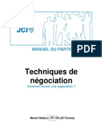 Techniques de Négociation - Manual-FRE