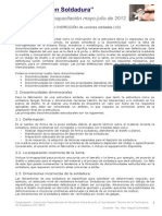 Inspección de Soldaduras - Discontinuidades PDF