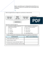 Ficha Proceso de Independencia