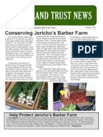 Land Trust News: Conserving Jericho's Barber Farm