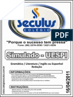 16_04_2011 - Simulado Uespi - Comunicação