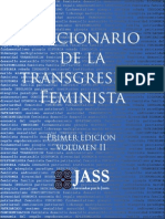 16 Diccionario de La Transgresión Feminista