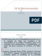 Medición de La Macroeconomia