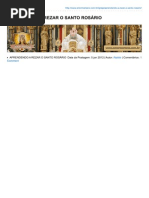 Amormariano.com.Br-Aprendendo a Rezar o Santo Rosário
