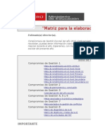 Matriz Elaboración Del PAT - UGEL03