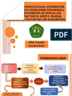 Evaluasi Penggunaan Antibiotik Pada Pasien Pediatrik Penderita Gastroenteritis