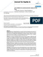 Access To Health Care in Relation To Socioeconomic Status in The Amazonian Area of Peru