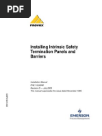 Installing Intrinsic Safety Termination Panels and Barriers, Emerson