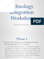 Technology Integration Workshop 1
