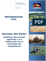 INFORMACION UTIL - Analisis Del Sector Agricola y Su Influencia en La Maquinaria