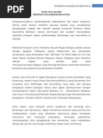 Surat Jemputan Ibu Bapa Program Ceramah Motivasi